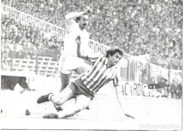 Collezionismo sportivo: REAL MADRID: Recorte de Uli STIELIKE en pugna con Rafael Gordillo
