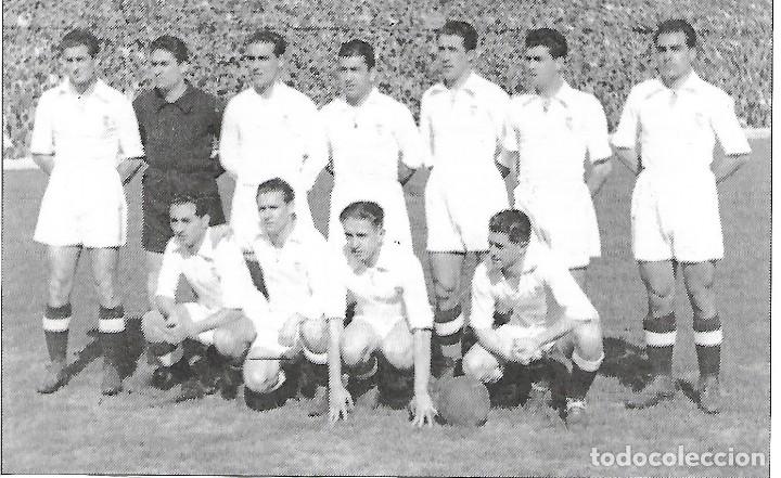Collectionnisme sportif: REAL MADRID: Recorte de un equipo de la temporada 46-47