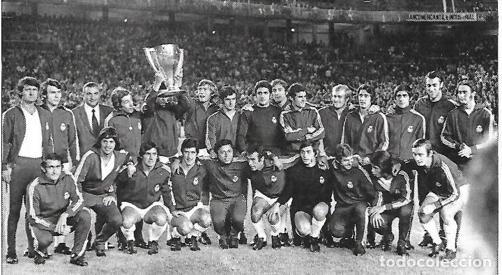 Collectionnisme sportif: REAL MADRID: Recorte de la plantilla de la temporada 71-72, Campeones de Liga