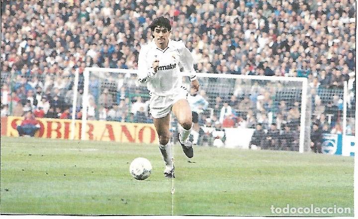 Collectionnisme sportif: REAL MADRID: Recorte de MICHEL