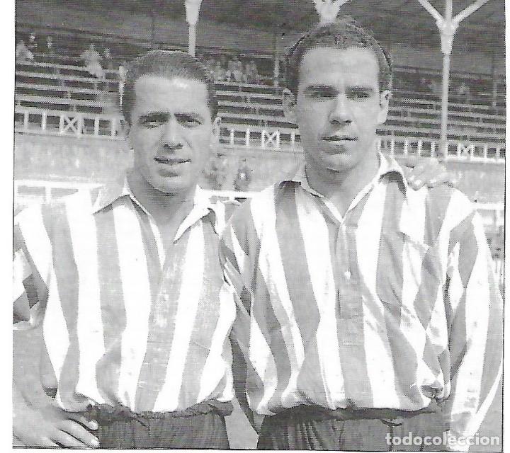 Collectionnisme sportif: ATHLETIC DE BILBAO: Recorte de IRARAGORRI y ZARRA