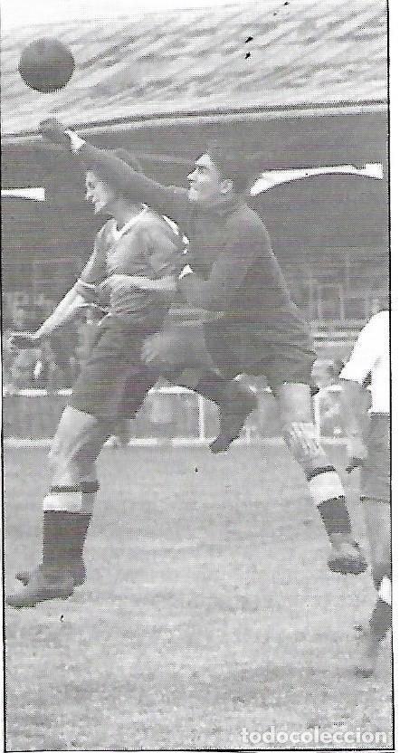 Collectionnisme sportif: REAL MADRID: Recorte del guardameta BA&Ntilde;&Oacute;N en acci&oacute;n