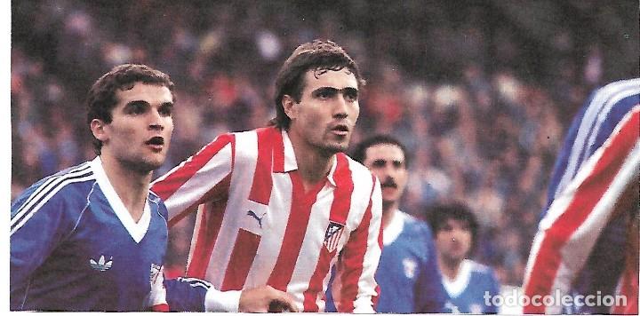 Collectionnisme sportif: ATL&Eacute;TICO DE MADRID y ATHLETIC DE BILBAO: Recorte de JULIO SALINAS y GENAR ANDRIN&Uacute;A