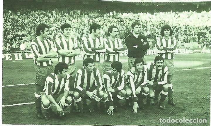 Collectionnisme sportif: ATL&Eacute;TICO DE MADRID: Recorte de un equipo de la temporada 72-73, Campeones de Liga