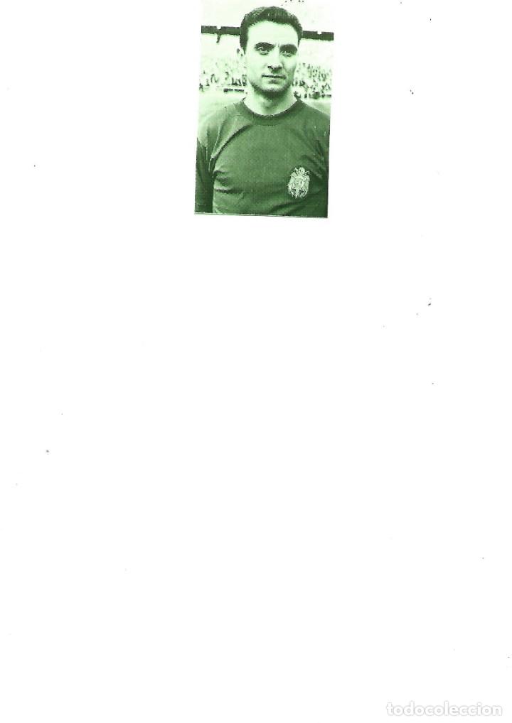 Collectionnisme sportif: SELECCI&Oacute;N ESPA&Ntilde;OLA DE F&Uacute;TBOL: Recorte de Josep Mar&iacute;a FUST&Eacute;