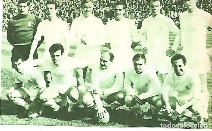 Collectionnisme sportif: REAL MADRID: Recorte de un equipo de la temporada 63-64, Campeones de Liga