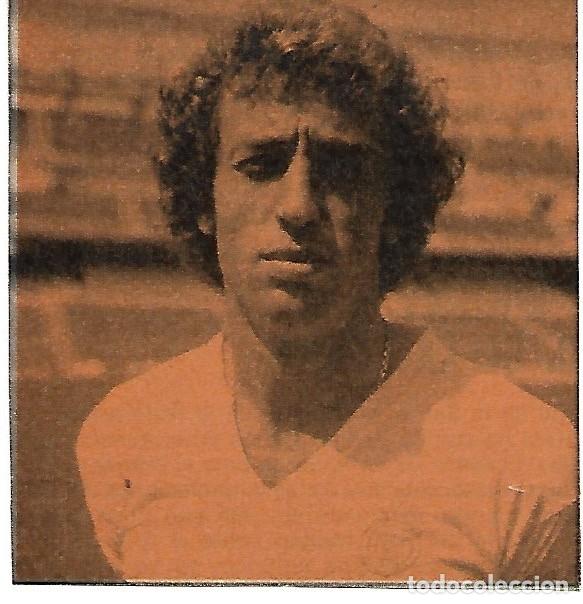 Collectionnisme sportif: REAL MADRID: Recorte de Quique WOLFF