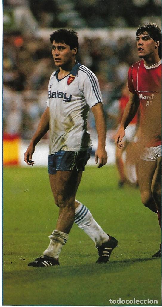 Collectionnisme sportif: REAL ZARAGOZA: Gran recorte del Pato Y&Aacute;&Ntilde;EZ