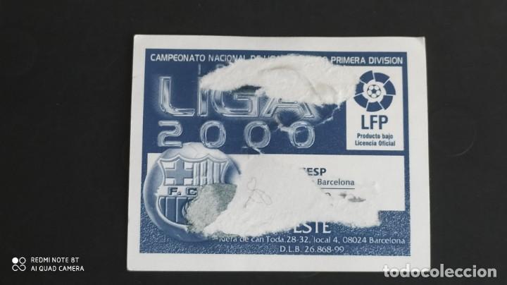 Coleccionismo deportivo: HESP BARCELONA ESTE 99 00 1999 2000 - Foto 2