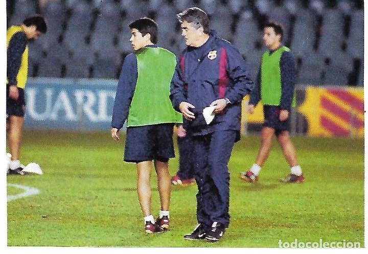 Collectionnisme sportif: BAR&Ccedil;A: Recorte de Radomir ANTIC entrenando. 2003