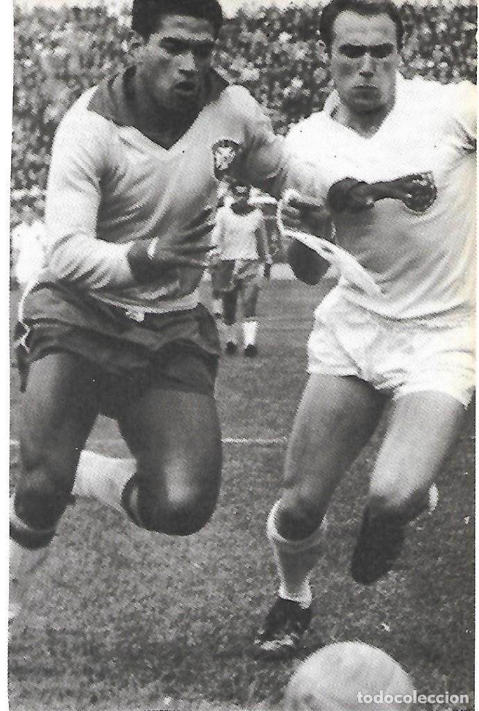 Collectionnisme sportif: SELECCI&Oacute;N DE F&Uacute;TBOL DE BRASIL: Gran recorte de GARRINCHA en acci&oacute;n