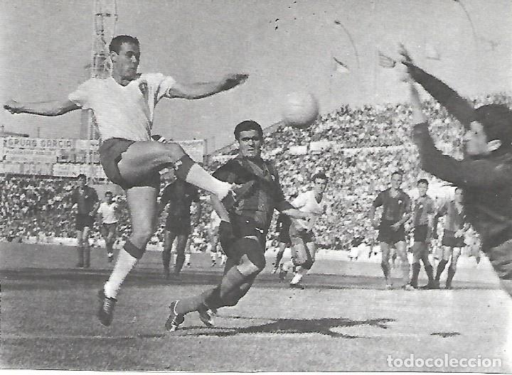 Collectionnisme sportif: REAL ZARAGOZA: Recorte de MARCELINO en acci&oacute;n