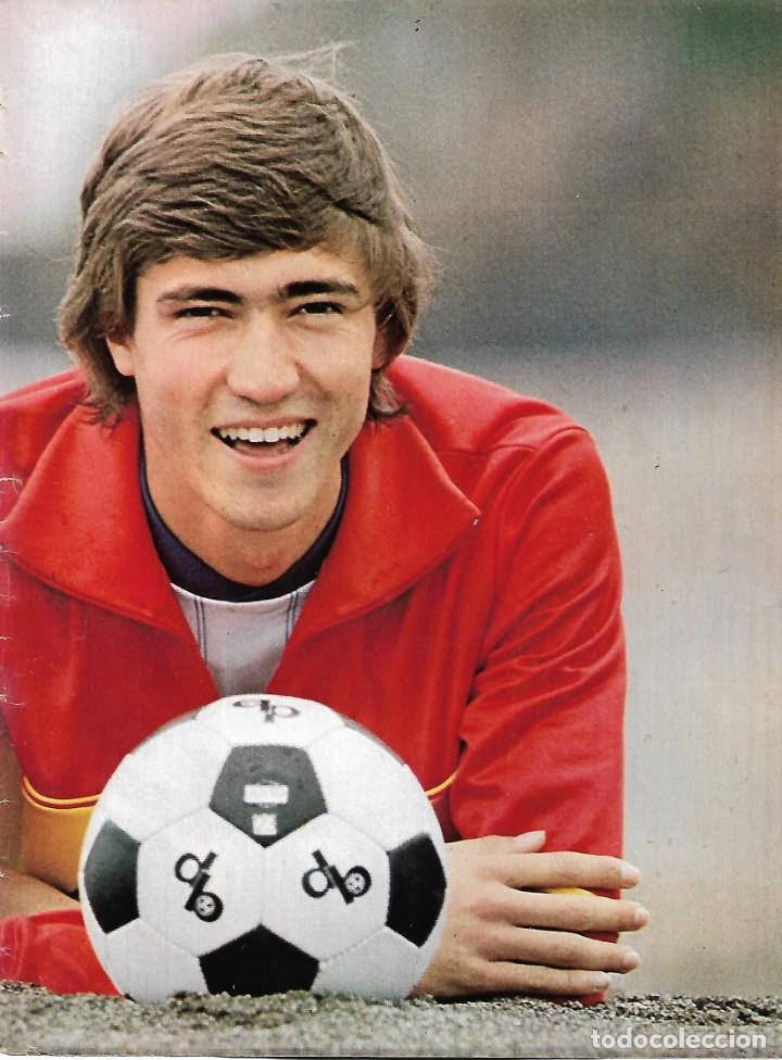 Coleccionismo deportivo: ATHLETIC DE BILBAO: L&aacute;mina de JULIO SALINAS. 1984