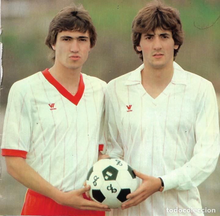 Collectionnisme sportif: ATHLETIC DE BILBAO: Gran recorte de JULIO y PACHI SALINAS 1984