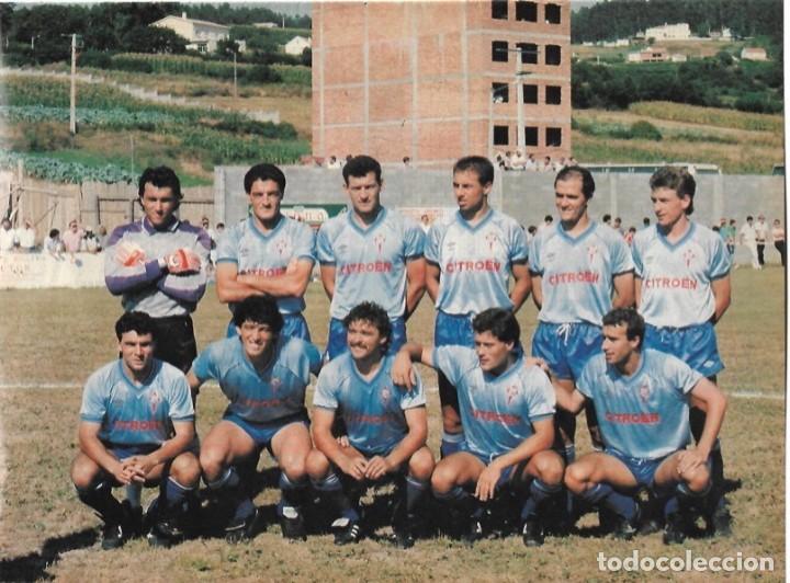Collectionnisme sportif: REAL CLUB CELTA DE VIGO: Minip&oacute;ster de un equipo de la temporada 88-89