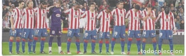 Collectionnisme sportif: ATL&Eacute;TICO DE MADRID: Recorte de un equipo de 2011