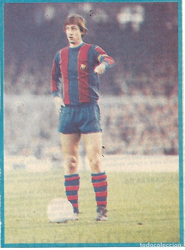 Coleccionismo deportivo: BAR&Ccedil;A: Recorte de Johan CRUYFF - Foto 1