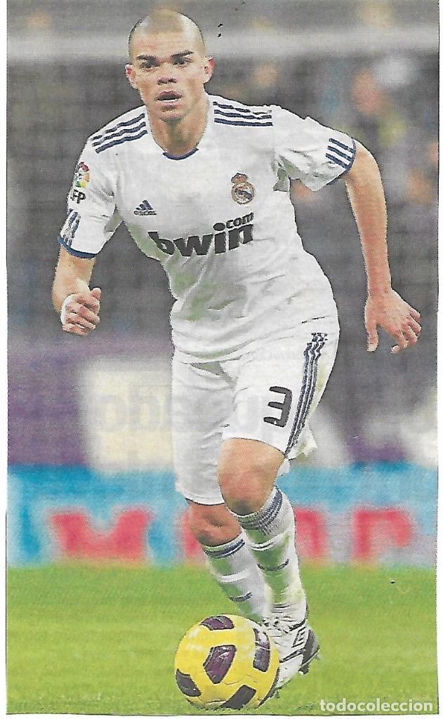 Collectionnisme sportif: REAL MADRID: Gran recorte de PEPE