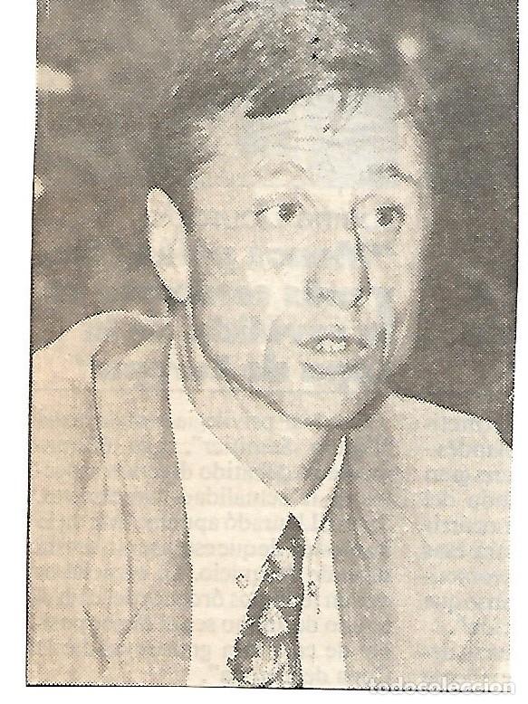 Coleccionismo deportivo: JOHAN CRUYFF: Recorte con corbata - Foto 1