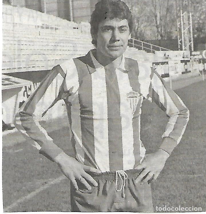 Collectionnisme sportif: REAL SPORTING DE GIJ&Oacute;N: Recorte de JOS&Eacute; MANUEL