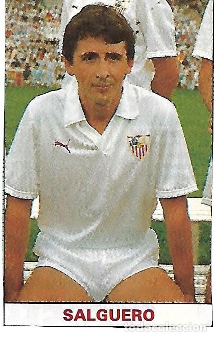 Collectionnisme sportif: SEVILLA CF: Recorte de SALGUERO. 1987