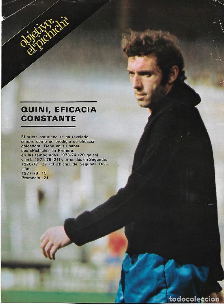 Collectionnisme sportif: P&aacute;gina de QUINI. 1978