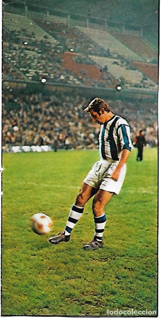 Collectionnisme sportif: REAL SOCIEDAD: Recorte de Fernando ANSOLA peloteando en la previa. 1971