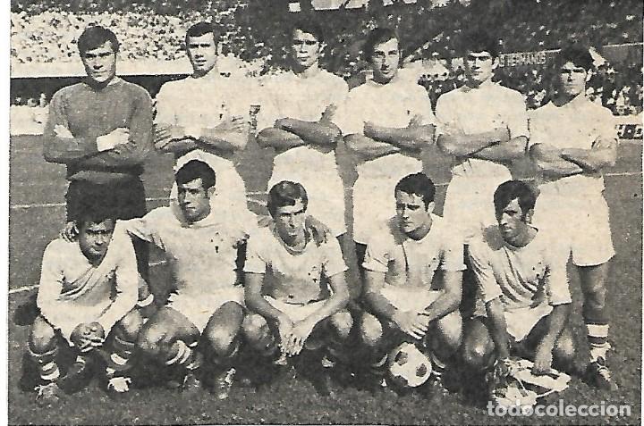 Collectionnisme sportif: REAL CLUB CELTA DE VIGO: Recorte de un equipo de la temporada 70-71