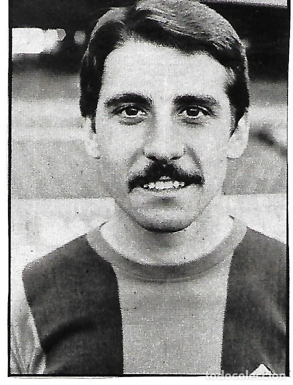 Collectionnisme sportif: BAR&Ccedil;A ( BARCELONA ATL&Eacute;TICO ): Recorte de MOR&Eacute;. 1974
