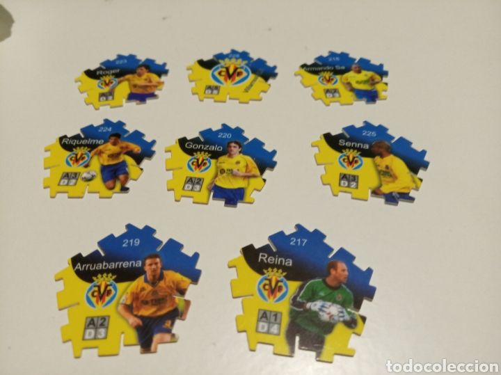 Collectionnisme sportif: Villarreal CF tazos grefusa f&uacute;tbol
