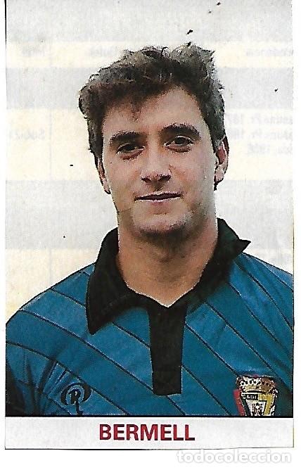 Collectionnisme sportif: C&Aacute;DIZ CF: Recorte de BERMELL. 1987
