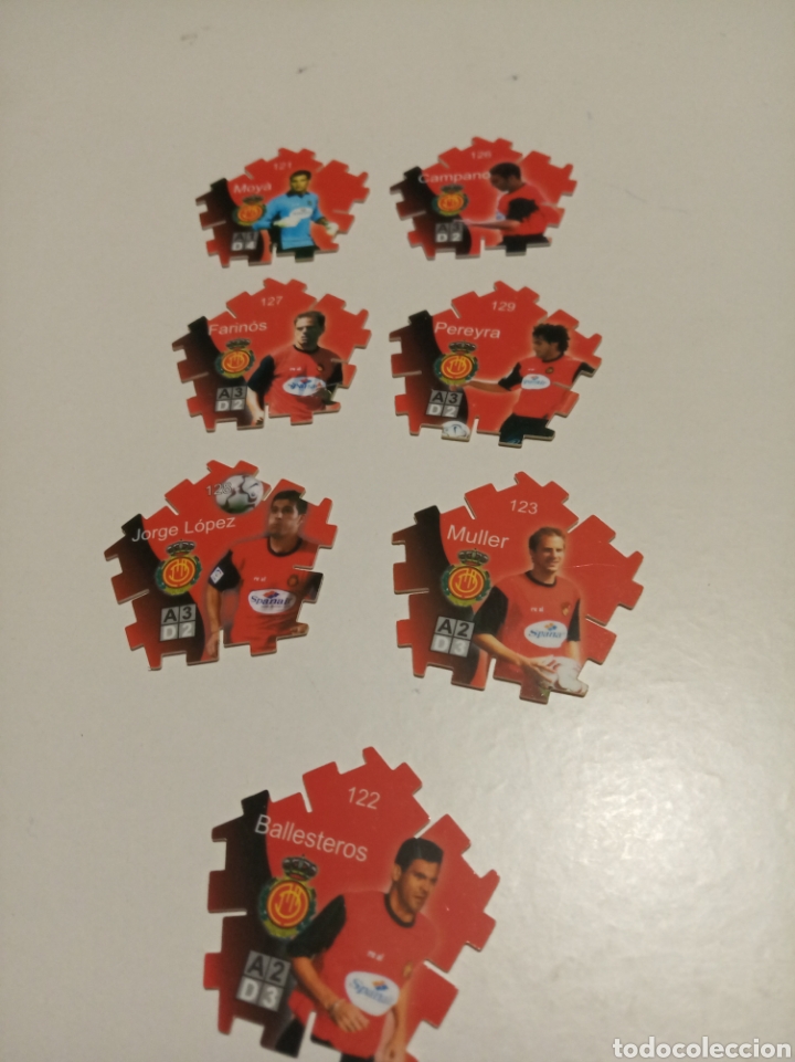 Collectionnisme sportif: Mallorca tazos grefusa f&uacute;tbol