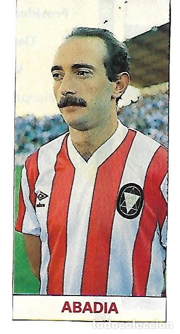 Collectionnisme sportif: CD. LOGRO&Ntilde;&Eacute;S: Recorte de Tato ABAD&Iacute;A, 1987