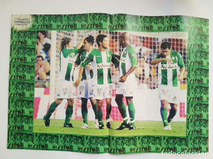 Collectionnisme sportif: P&oacute;ster Assuncao, Maldonado, Xisco, Rivera,... (Real Betis) Revista Mediapunta