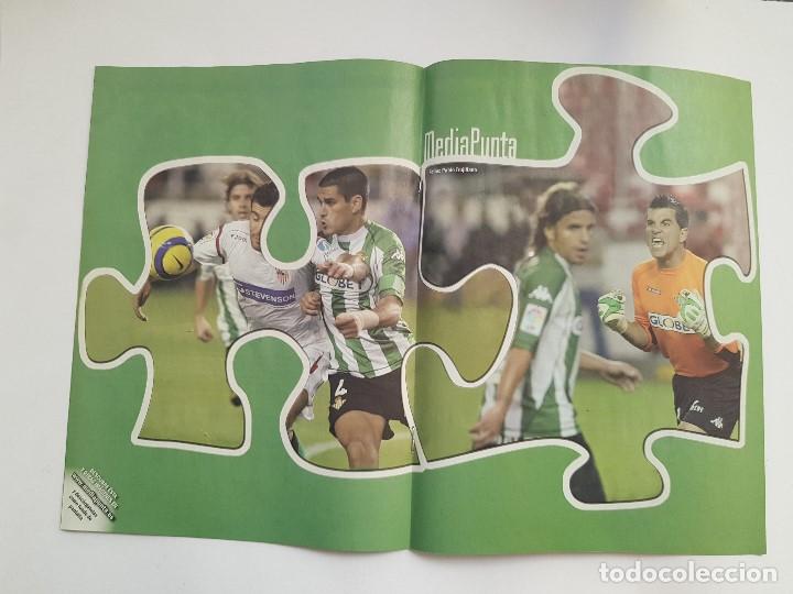 Collectionnisme sportif: P&oacute;ster Contreras y Juanito (Real Betis) Revista Mediapunta