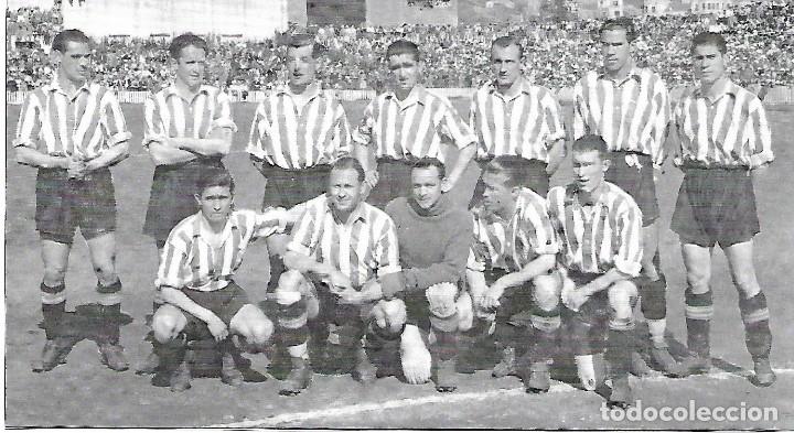 Collectionnisme sportif: ATHLETIC DE BILBAO: Recorte de un equipo de la temporada 42-43, Campeones de Liga y Copa
