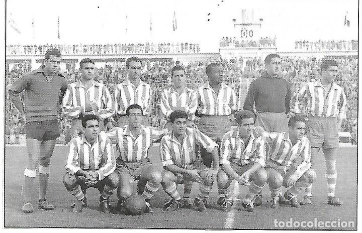 Collectionnisme sportif: CD. M&Aacute;LAGA: Recorte de un equipo de la temporada 52-53