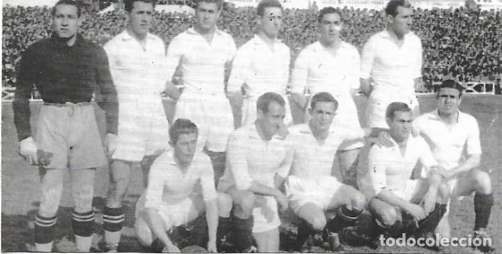 Collectionnisme sportif: REAL MADRID: Recorte de un equipo de la temporada 42-43