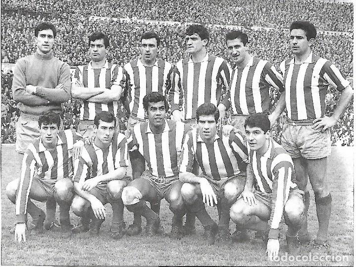 Collectionnisme sportif: ATL&Eacute;TICO DE MADRID: Recorte de un equipo de la temporada 65-66, Campeones de Liga