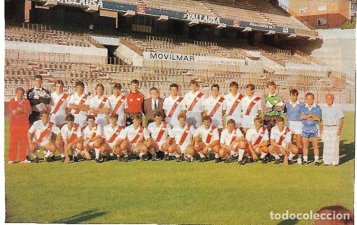 Collectionnisme sportif: RAYO VALLECANO: Recorte de la plantilla de la temporada 87-88