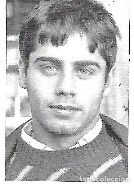 Collectionnisme sportif: REAL SOCIEDAD. Recorte de Roberto L&Oacute;PEZ UFARTE vestido de calle