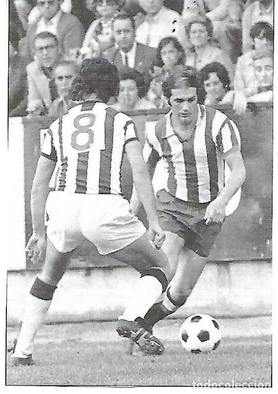 Collectionnisme sportif: REAL SPORTING DE GIJ&Oacute;N: Recorte de Tati VALD&Eacute;S en acci&oacute;n
