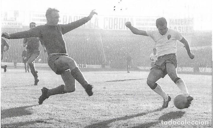 Collectionnisme sportif: REAL ZARAGOZA: Recorte de MARCELINO en acci&oacute;n