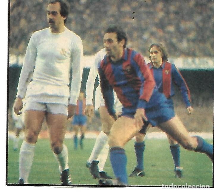 Collectionnisme sportif: REAL MADRID y BAR&Ccedil;A: Recorte de Uli STIELIKE y QUINI