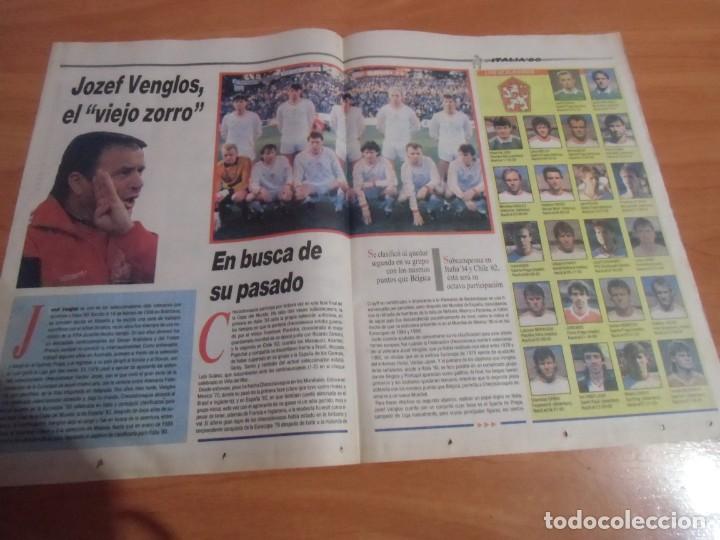 Collectionnisme sportif: P&oacute;ster selecci&oacute;n de Italia. Campeonato del mundo de f&uacute;tbol Italia 1990