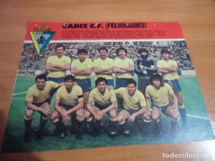 Collectionnisme sportif: Recorte alineaci&oacute;n C&aacute;diz C.F. A&ntilde;os 70