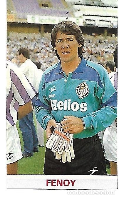 Collectionnisme sportif: REAL VALLADOLID: Recorte de FENOY. 1987