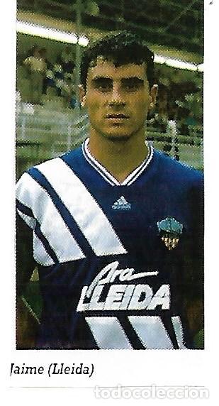 Collectionnisme sportif: UE. LLEIDA: Recorte de JAIME
