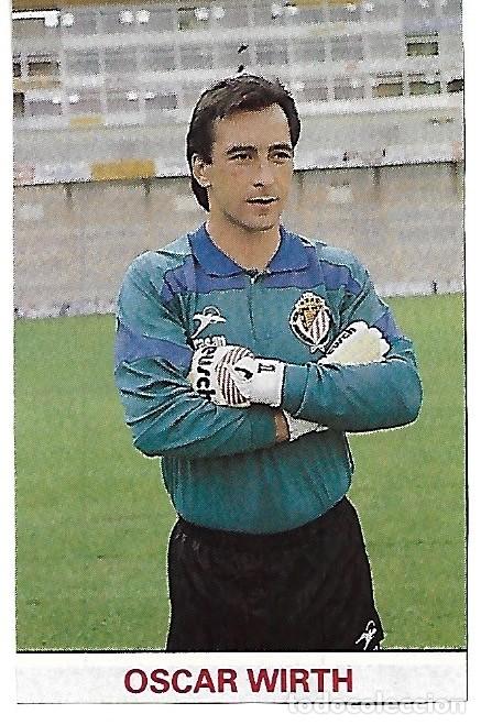 Collectionnisme sportif: REAL VALLADOLID: Recorte de OSCAR WIRTH. 1987