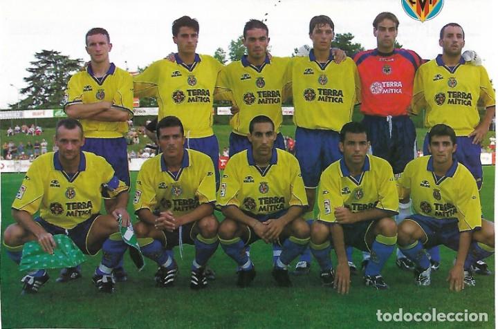Collectionnisme sportif: VILLARREAL CF: Gran recorte de un equipo de 2001
